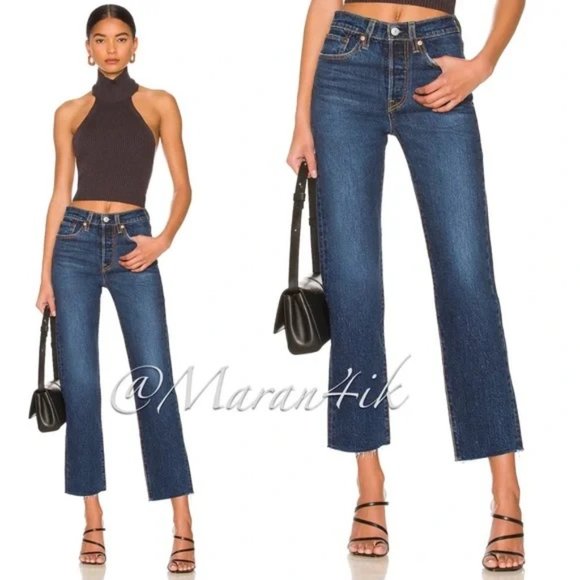 Levi's Wedgie Straight Jeans - Picture 3 of 11